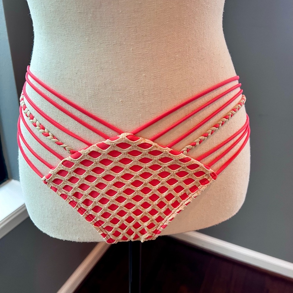 Luli Fama Starfish Wishes Bikini Bottom Size Large